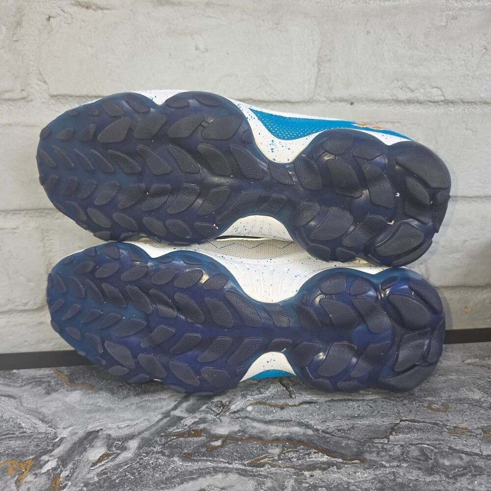 Reebok DMX Run 10 MU - Skull Grey / Navy / Yellow (DV5114) - Men’s Size 9.5 - Picture 7 of 8